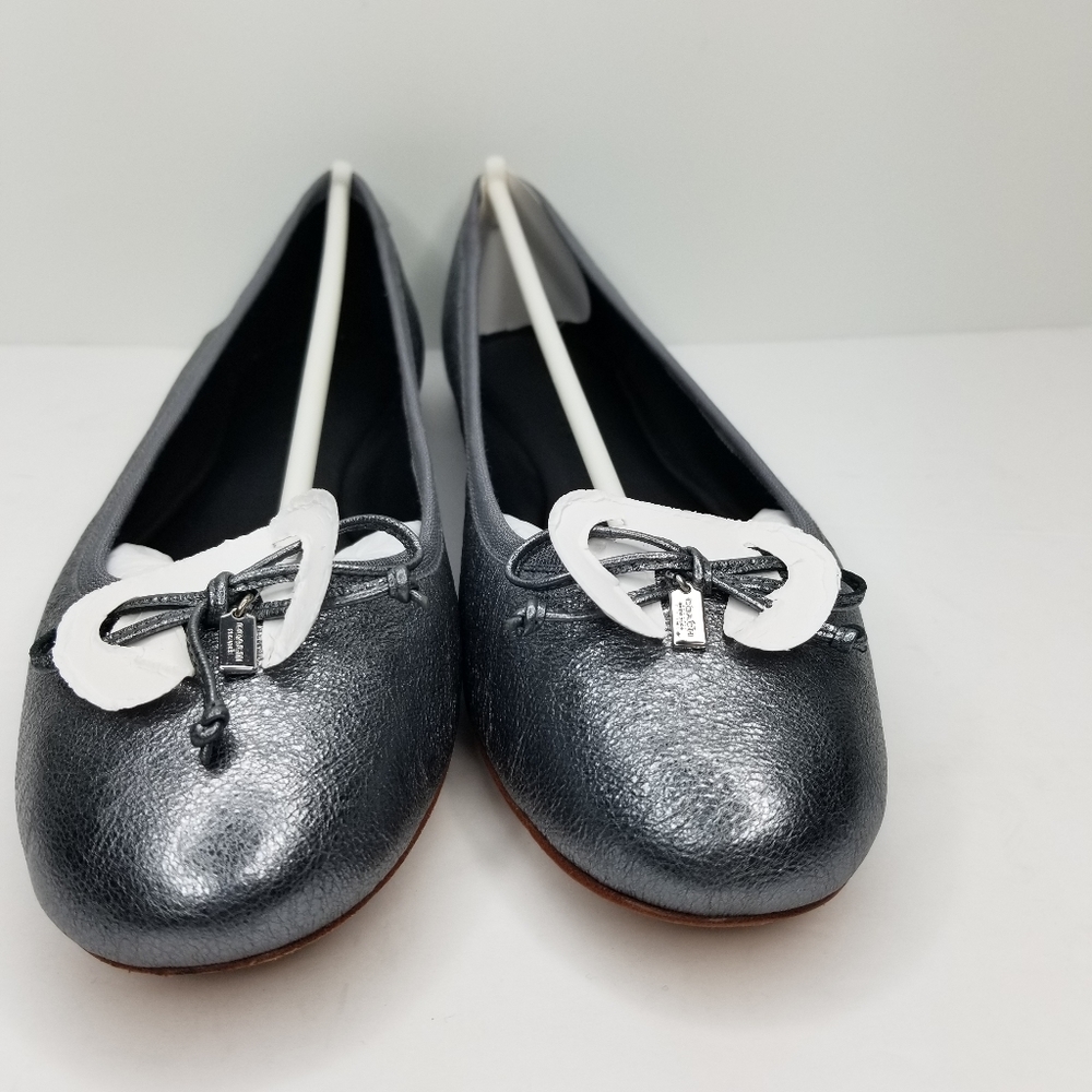 Coach Flatiron Rock Metallic Flat